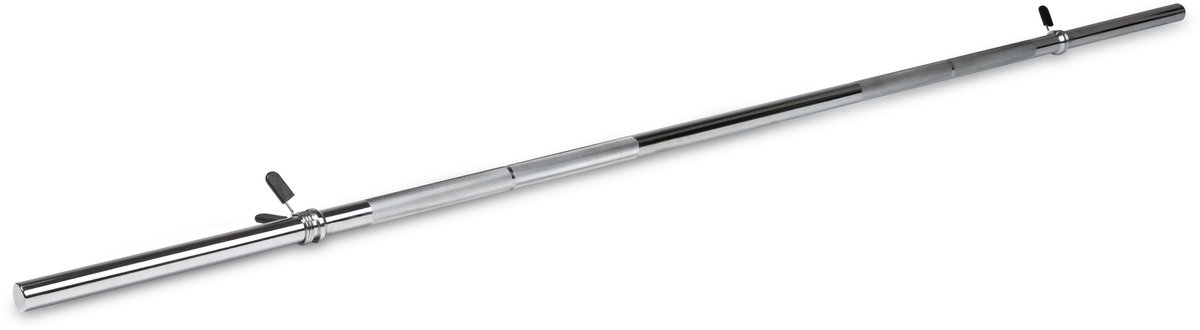 VirtuFit Halterstang - 200 cm - Veerclipsluiting - 30 mm