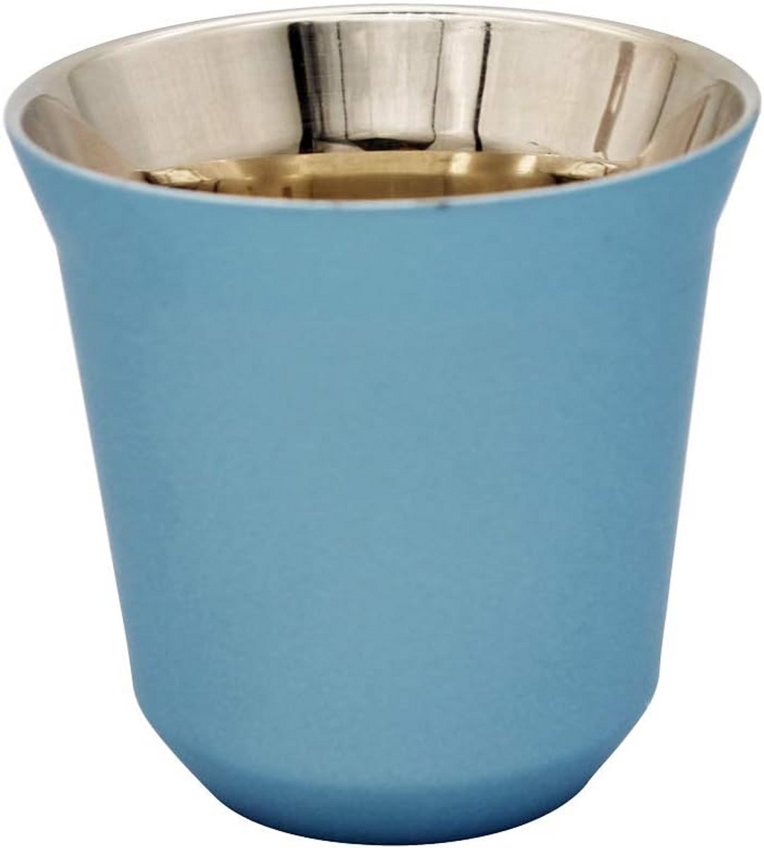 Dubbelwandig Roestvrijstalen Koffiekopje voor Espresso - Thermisch Geïsoleerd 80 ml