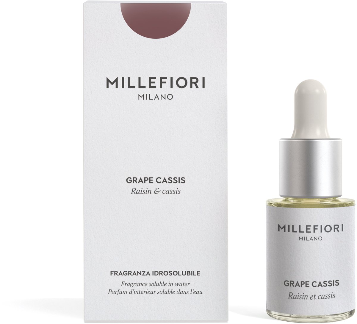 Millefiori Milano - Geurolie voor Aroma Diffuser 15 ml - Grape Cassis - Geurverspreider
