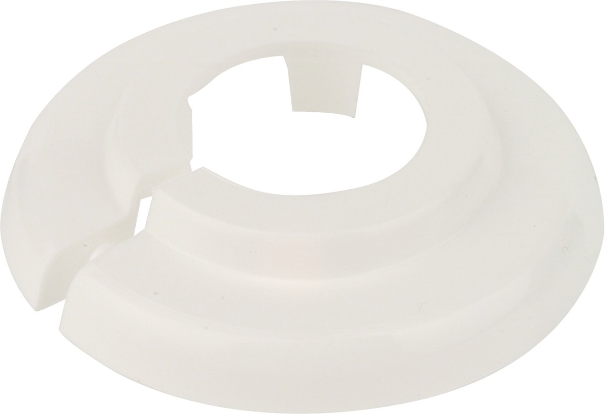 KIRCHHOFF PP Radiator Rozet - Wit, 22 x 10 mm - Voor 1/2" (10x)