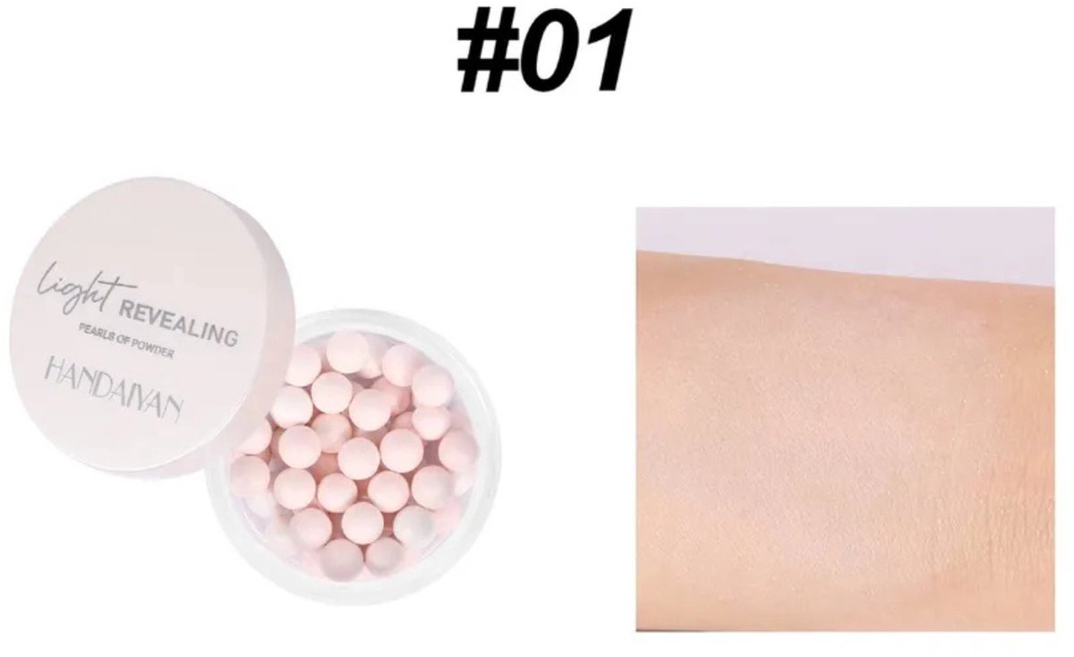 Luminous Pearls Loose Powder Ball - 01 Pearly White - 17.8g