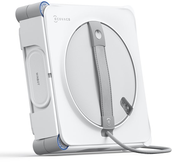 ECOVACS - WINBOT W2S - Automatische ruitenreinigingsrobot - Win-SLAM 4.0 - Ruitenreinigingsrobot - Truedge-scrubber, - 3 watersproeiers - 10-traps beschermingssysteem - Win-SLAM 4.0 - routeplanning - gelijkmatig