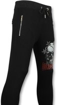 Trainingsbroek Mannen -  Joggers Heren  Skull  - Zwart