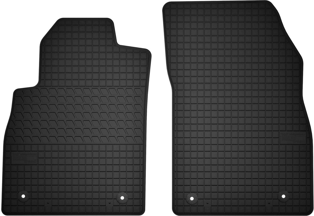 Wielganizator SolidTread - Rubber Autovloermatten - Chevrolet Orlando I - 2010-2018 - Zwart