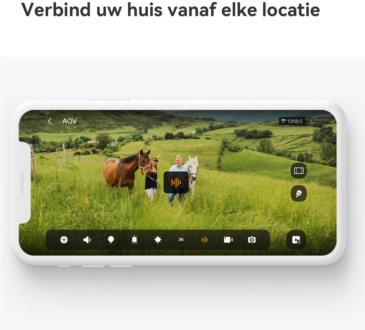 Imou AOV PT 5MP - Buiten IP-camera – Draaibaar (Pan/Tilt) – 2K – Nachtzicht – AI Detectie – Batterij – Incl. 32GB SD-kaart- Met Zonnepaneel – foto 3