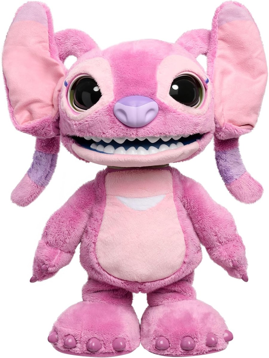 Disney Stitch - Ultimate Angel - Interactieve pluchen knuffel - Brabbelt zijn Angel taal, danst, zingt en beweegt — afbeelding 8