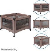 Topmark Inklapbare box Parker Zwart - Babywinkel