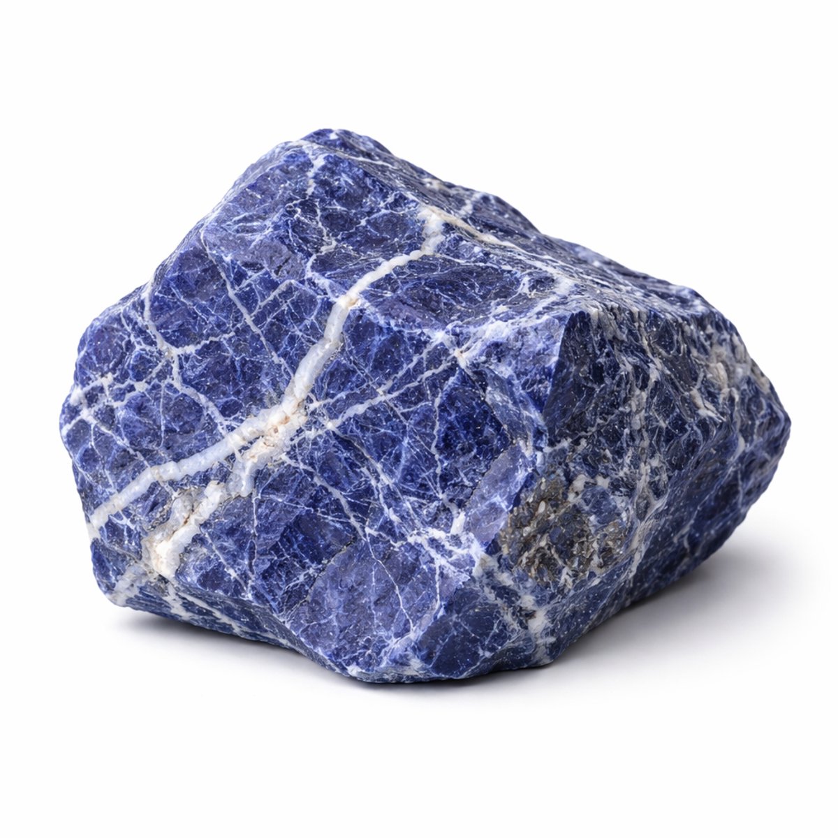 S4H Sodaliet Brok Ruw 600-800 gram | Grote Ruwe Edelsteen Brok