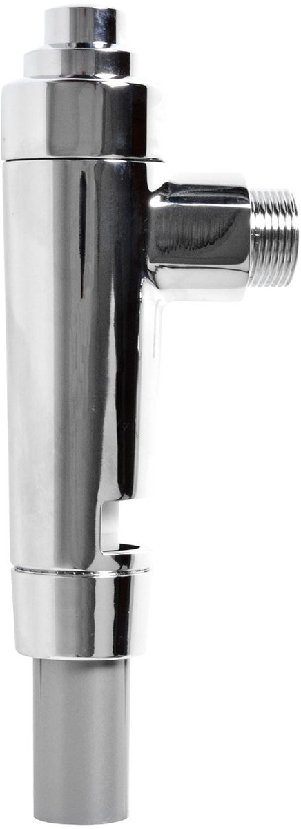 KIRCHHOFF BENKISER WC-spoelventiel - Chroom - 3/4" - Met Economy-knop