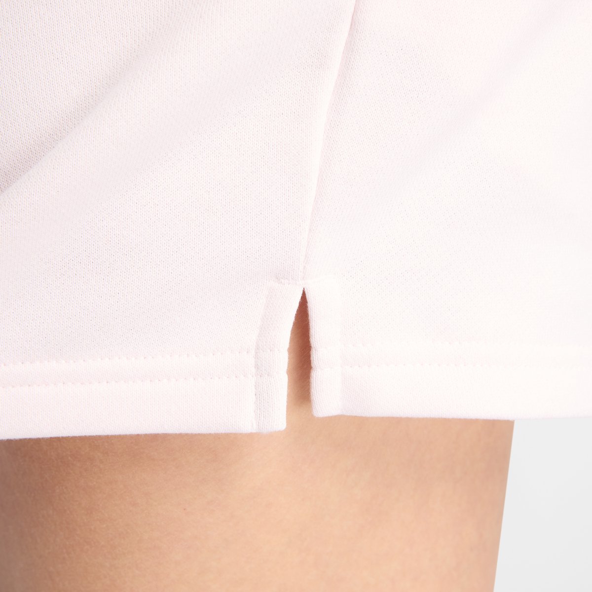 New Balance Sport Essentials French Terry Short Dames Sportbroek - PINK SALT