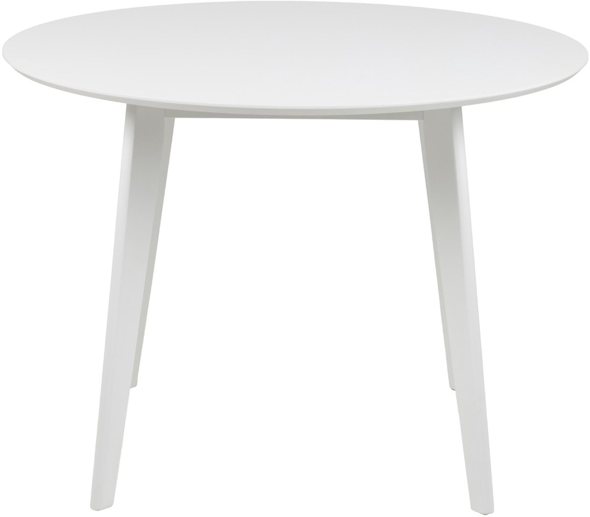 Eettafel Levi Rond MDF Wit Ø105cm - Giga Living