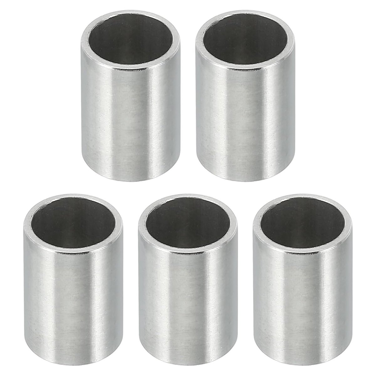 Stainless Steel Standoffs Set van 5 - 10.2mm ID - 12mm Outer Diameter - 16mm Rond Spacer voor Optimaal Gebruik