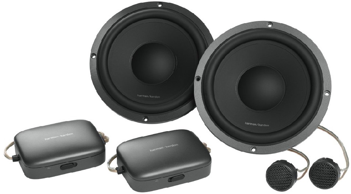 Harman/Kardon Flow 600CF – Componenten Luidspreker Set Auto – 6.5″ DCC Woofer – Edge‑Tweeter – 120W RMS