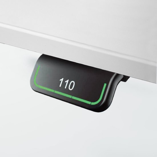 XLR 19G | 180 x 80 | Bureau réglable électriquement en hauteur. - Hêtre 180 x 80 Hauteur de table I Réglable électriquement en hauteur