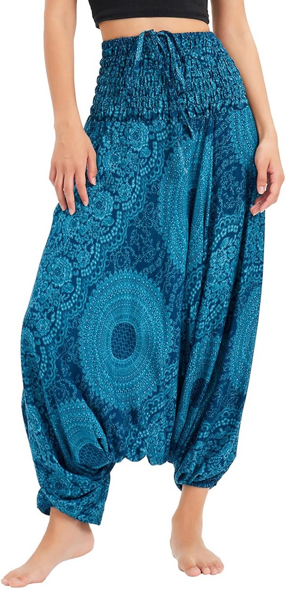 Dames Harembroek/Jumpsuit met Wijdvallende Pasvorm en Off-Shoulder Halslijn