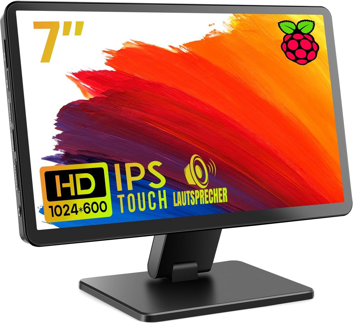 Draagbaar 7 Inch Touchscreen Monitor IPS FHD voor Raspberry Pi en Gaming