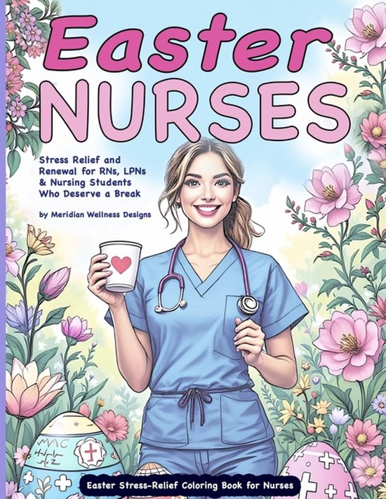 The Everyday Heroes Coloring- Easter Stress-Relief Coloring  ... - cover