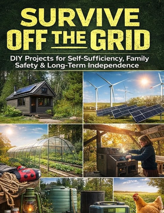Survive Off the Grid; DIY Projects for Self-Sufficiency, Family Safety ...