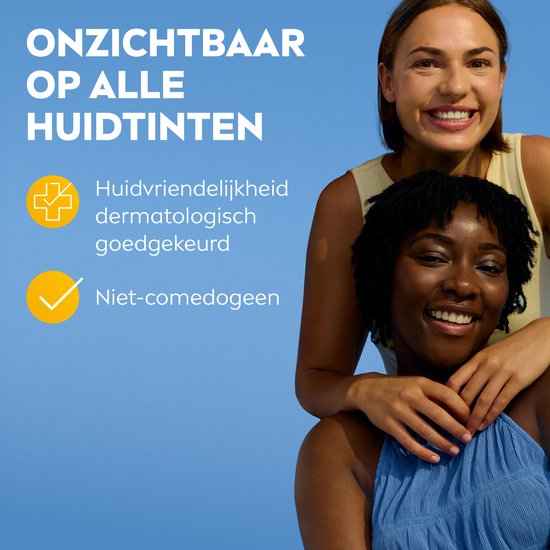 NIVEA SUN UV Face Invisible Daily Fluid Ultralichte Zonnebrand Gezicht SPF 50+ - Zonnebrandcrème - 40 ml