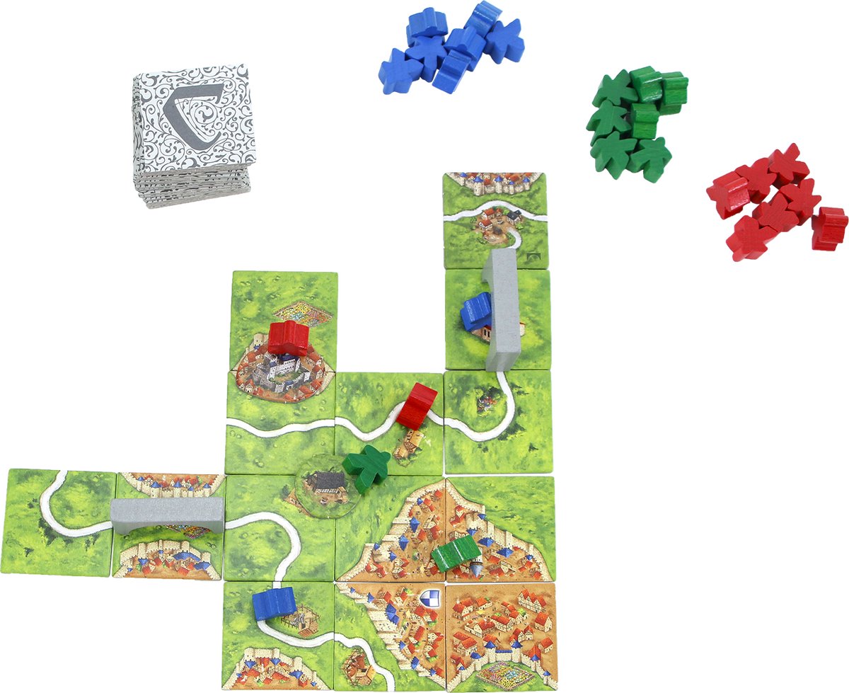 999 Games - Carcassonne: Burchten & Bruggen - Uitbreiding 8 - Nieuwe Versie - NL - EN — afbeelding 5