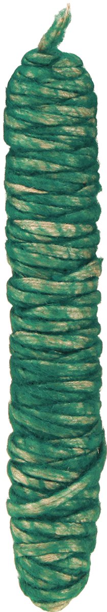 Wollen koord groen vintage vochtafvoerende draad natuurlijke wol jute