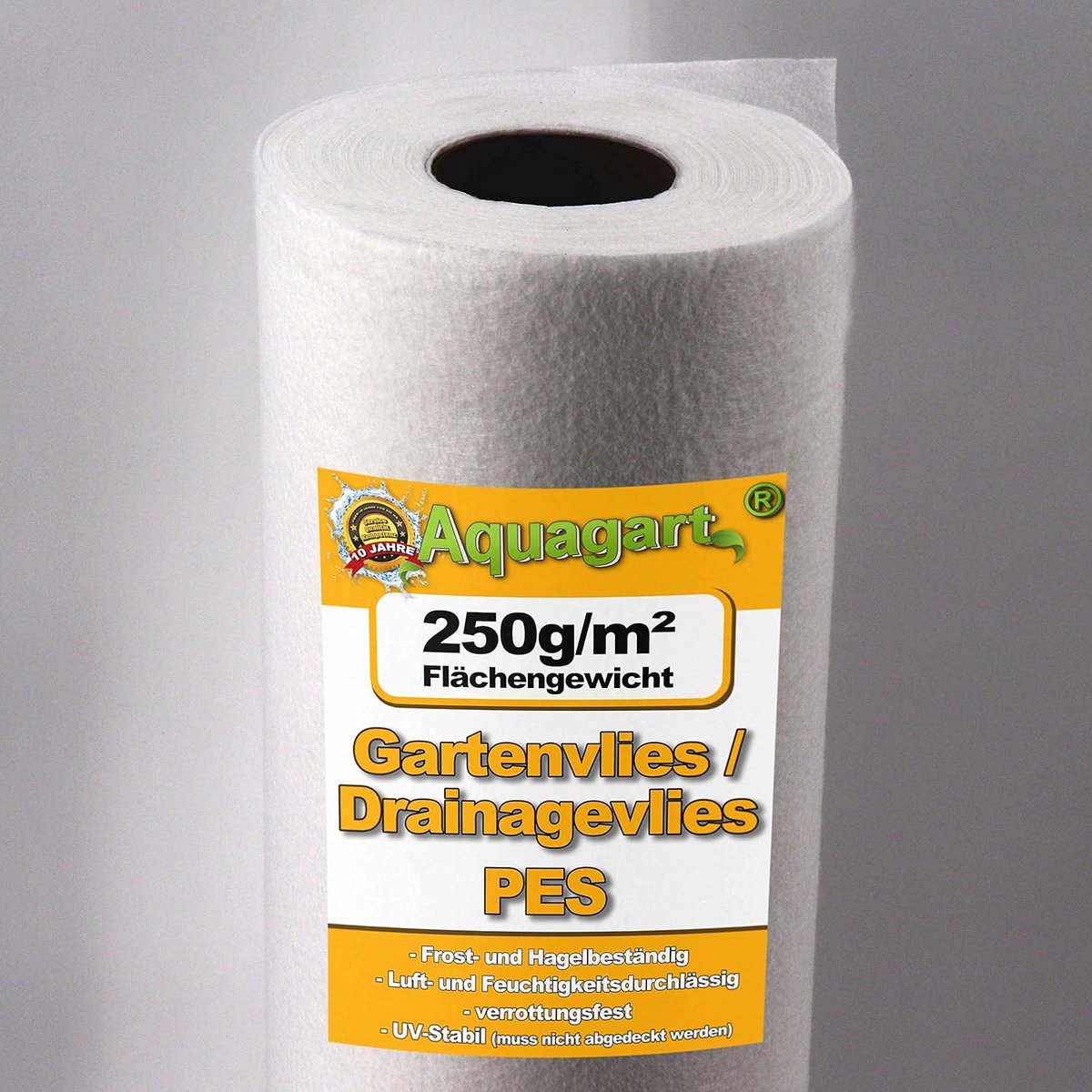 120m² Sterk Onkruidvlies UV-Bestendig Bodembedekker 250 gr/m² 1,6m Breed