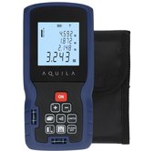 Aquila Laser Waterpas & Lasermeter Afstandsmeter Digitaal tot 40m - Digitale Waterpas - Waterpas Laser - 2x Waterpas - Laser Afstandsmeters - Nauwkeurig tot 1,5mm - Pythagoras - Oppervlakte & Volume - Incl. Batterijen & Hoes
