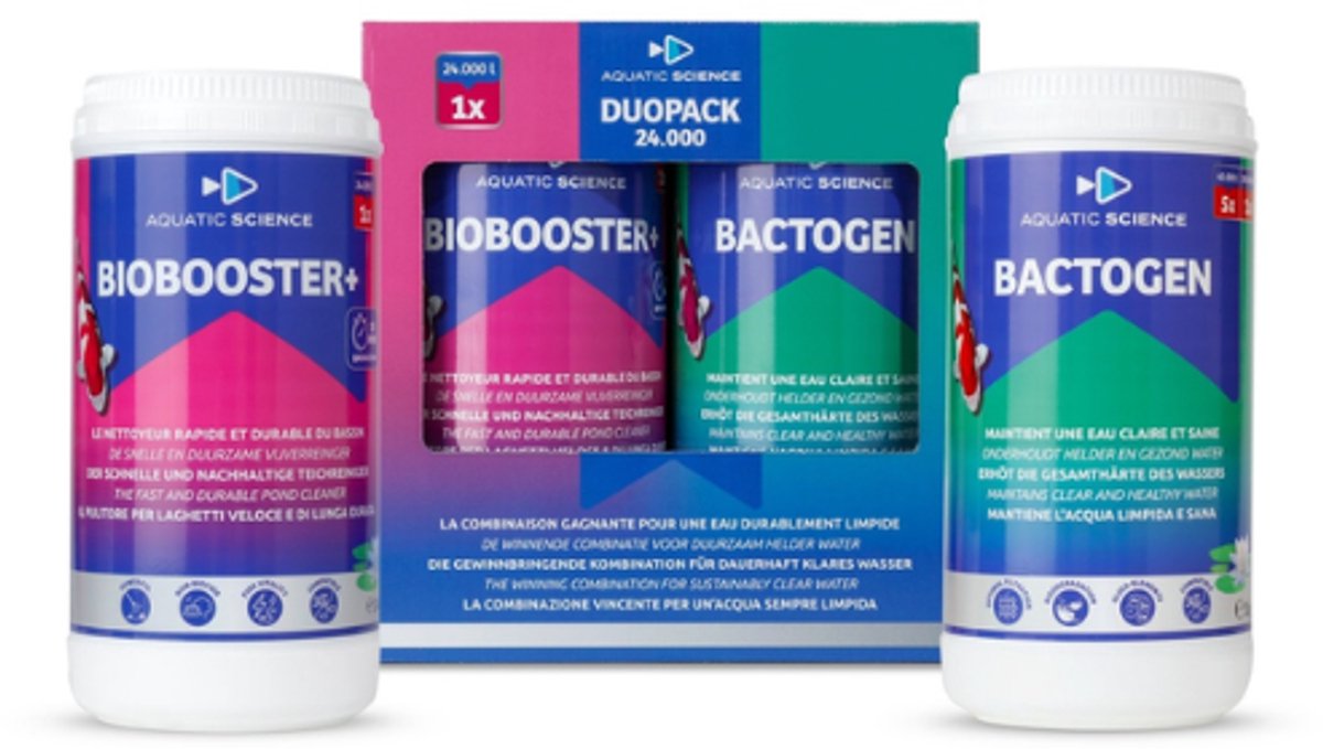 Duo Pack 24000 : Biobooster 24000 + Bactogen 40000
