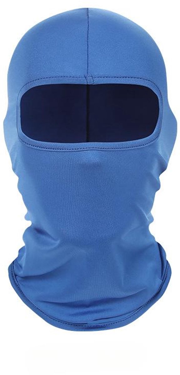 Gezichtsmasker Balaclava Bivakmuts Winddicht Wintermasker Ski/Motor/Outdoor masker Mondmasker Nekwarmer/halswarmer Universeel – Jonyx Blauw