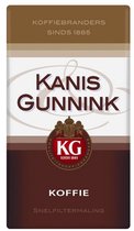 Kanis & Gunnink Regular snelfilterkoffie 500 g | Gemalen Filterkoffie | Medium Roast | Evenwichtige, Ronde Smaak voor Zwarte Koffie
