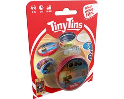 999 Games - Tiny Tins: 1000 Bommen en Granaten - Een grote buit in een klein schatkistje! - Reisspel - Familiespel - Klein cadeautje