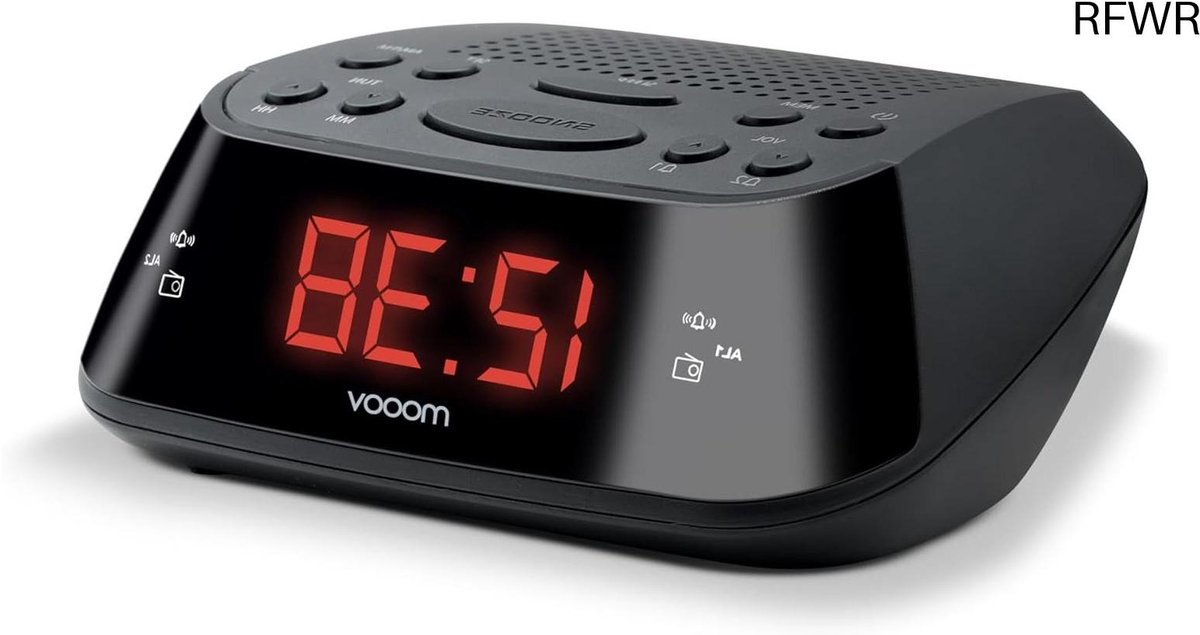 Klokradio met Wekker - Digitale Wekker - Wekkerradio - Ochtend