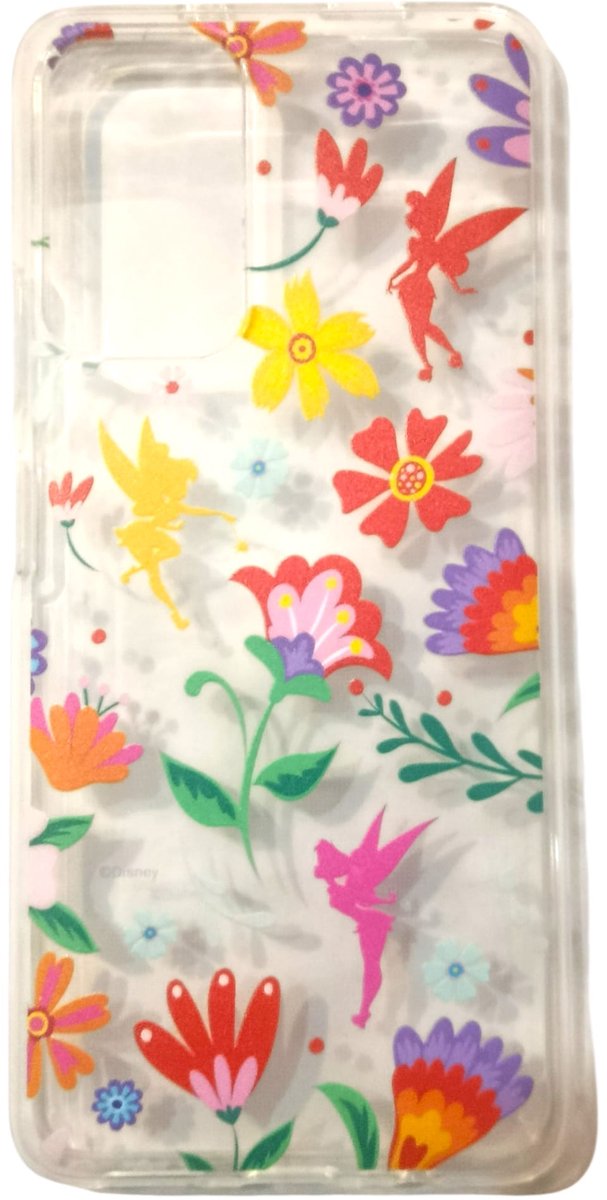 Disney Telefoonhoesje /case - Xiaomi Redmi note 11 5G/ note 11T 5G Tinkelbell met bloemen