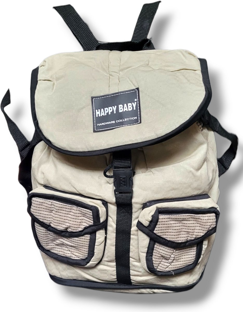 Happy Baby Luiertas - Schoudertas - Rugtas - Weekendtas - Met Verschoonmatje - Créme