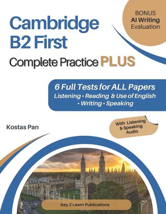 Cambridge B2 First Complete Practice PLUS - cover