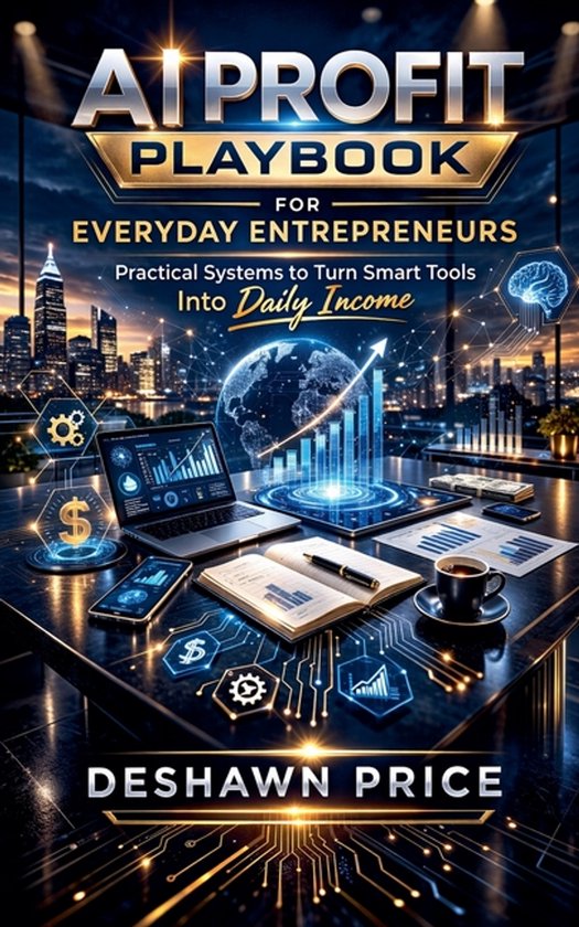 AI Profit Playbook for Everyday Entrepreneurs - Practical Sy ... - cover