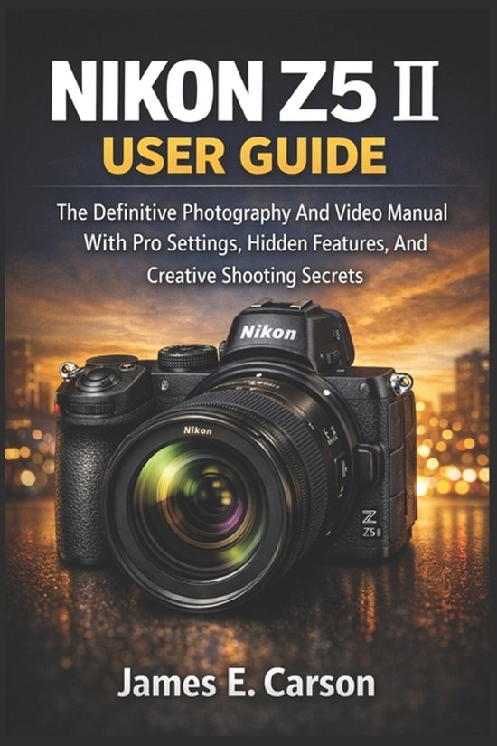 Nikon Z5 II User Guide - cover