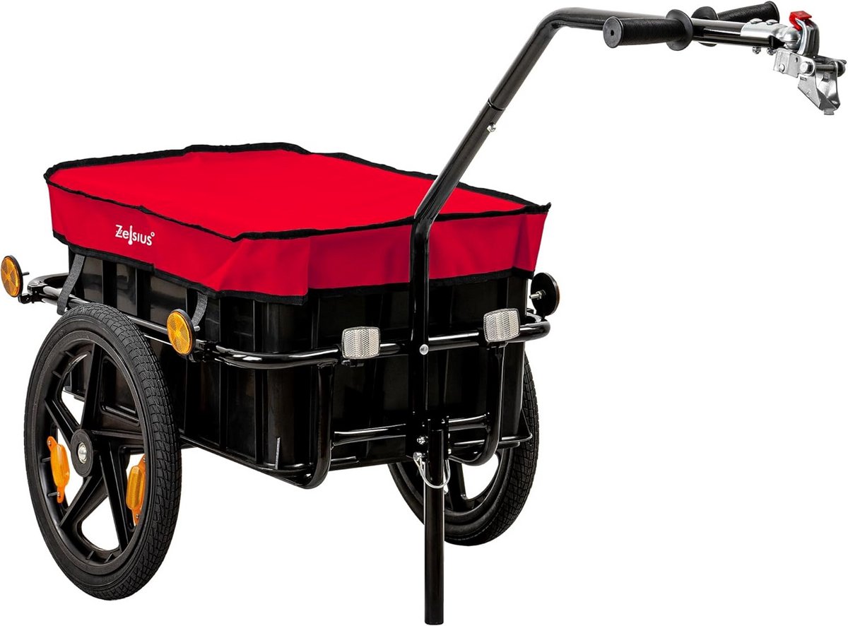 Fietskar Bagage - Fietsaanhanger - Aanhangwagen Fiets - Transport