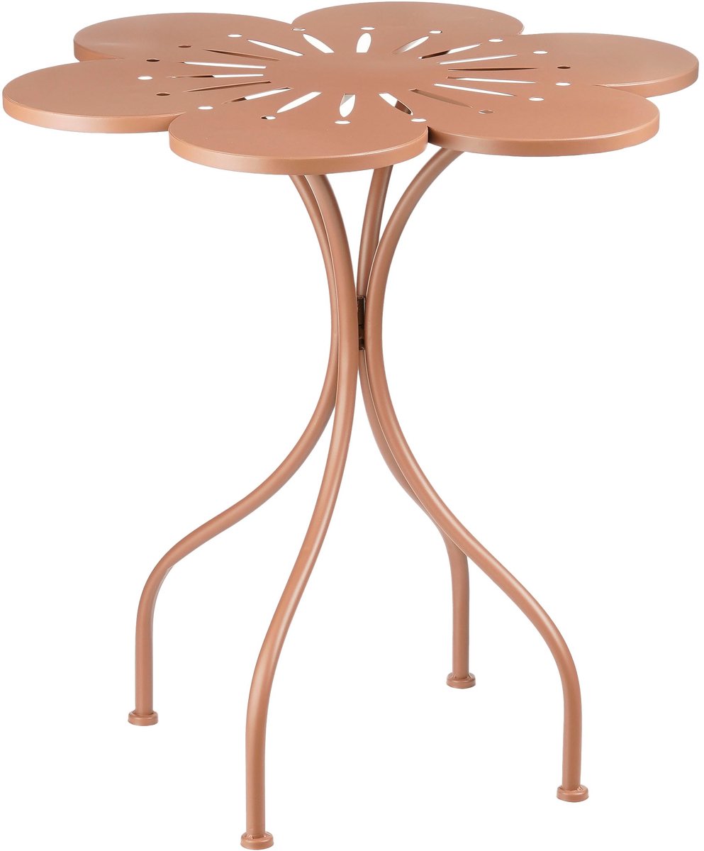 Mica Decorations Fleuri Bistrotafel - H73 x Ø70 cm - Terra