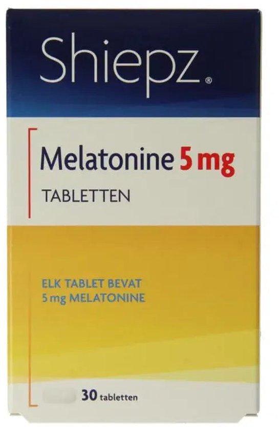 Shiepz Melatonine 5mg - 1 x 30 tabletten