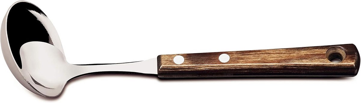 RVS Spatel met Echt Houten Handvat Vaatwasmachinebestendig