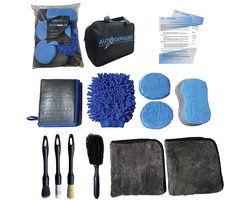Auto Gepolijst Auto Was Set – 12 Delig – Auto Schoonmaak Set – Auto Wassen – Auto Poetsen - Autowasborstel