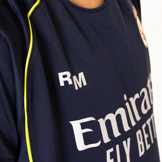 Maillot de football Mbappé du Real Madrid - Maillot extérieur Mbappé - 2025-2026 - Maillot et short Enfants - Garçons et Filles - 140