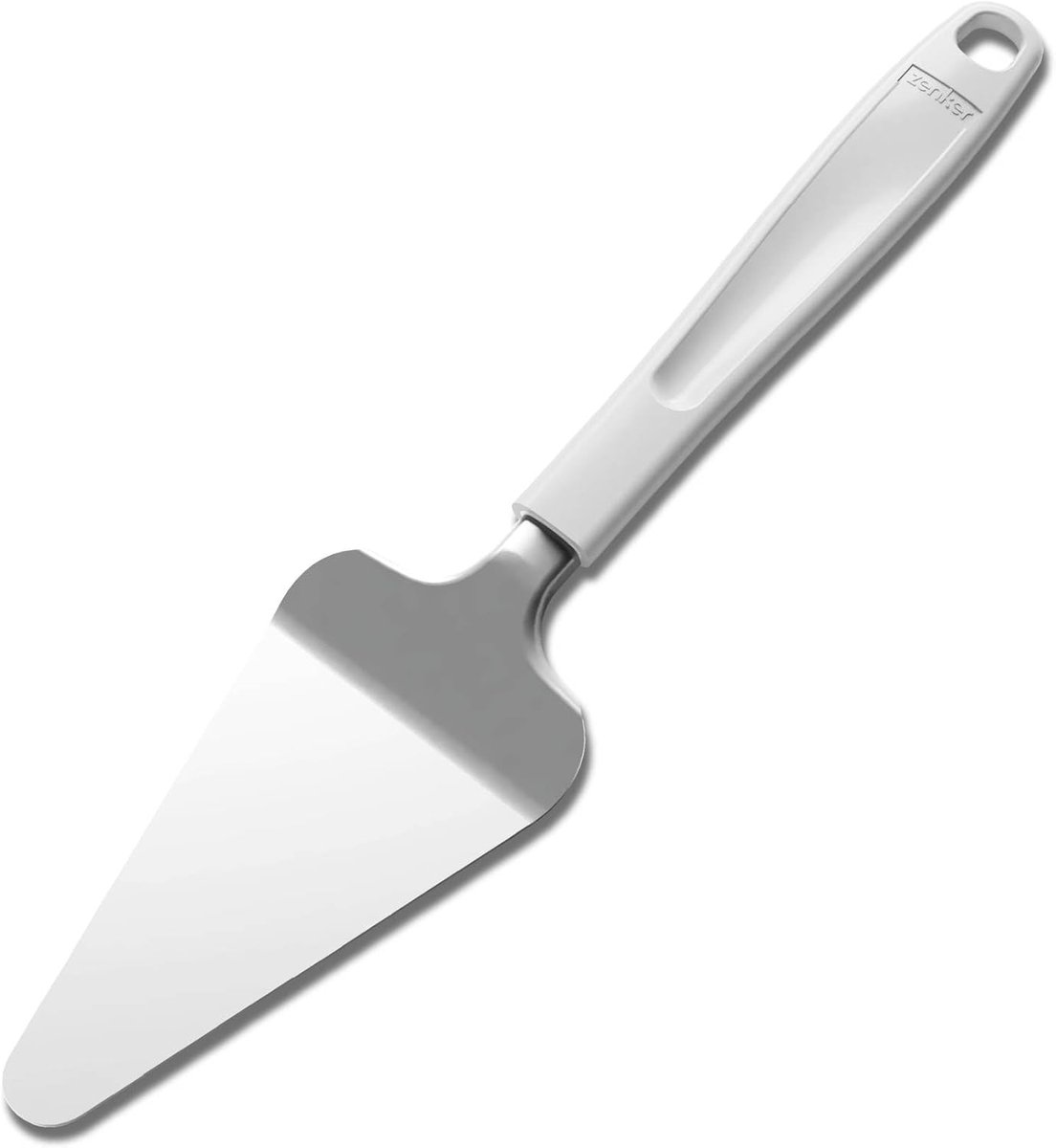 Taartschep - Gebak Schep - Taarten Serveren - Ergonomische ABS Handgreep - 28 cm Lengte - Zilver