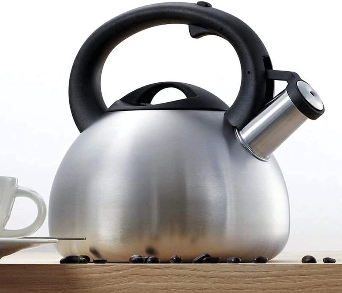 Theepot Kookplaat - Fluitketel Ketel - Water Koken - Inductie Geschikt - 3.5 Liter