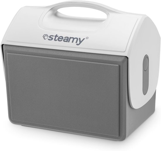 Compacte Koelbox - Lunchbox Koeler - Dagtochten Sport - Eenvoudig Openen - 14 Liter Capaciteit - Grijs — afbeelding 3