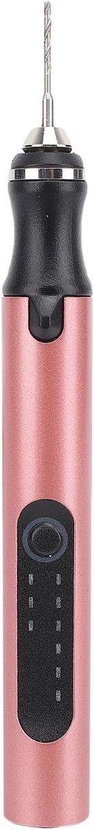 Draadloze Graveerpen - Mini graveergereedschap - Precisie graveren - Ingebouwde batterij - Aluminiumlegering - Roségoud