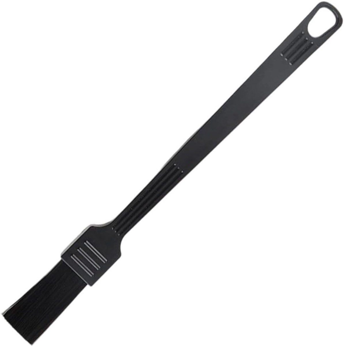 Reinigingsborstel Koffiemachine - Borstel Koffiemolen - Keukenonderhoud - Speciaal Ontworpen - 19.5 cm - Zwart