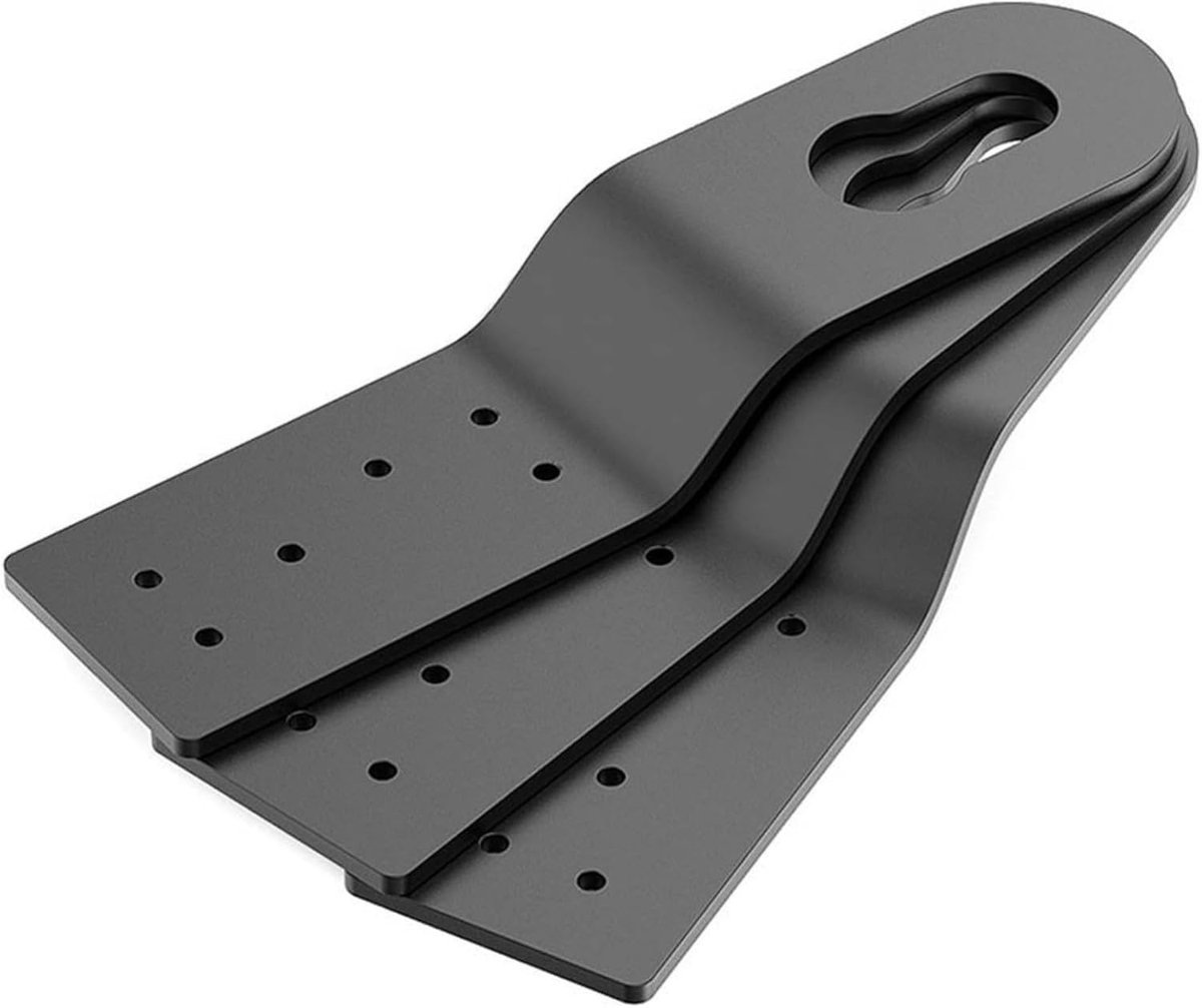 Dak Ankerpunten - Valbeveiliging Kit - Permanente Installatie - Weerbestendig Aluminium - 3 Stuks - Zwart