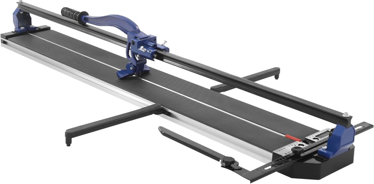 Handmatige Tegelsnijder - Tegelsnijgereedschap - Nauwkeurig Snijden - Antislip Rubbervoet - Max 120cm Lengte - Blauw